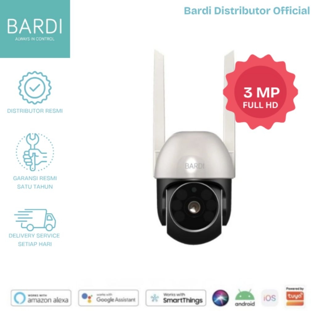 BARDI IP CAMERA OUTDOOR PTZ - SMART CCTV KAMERA