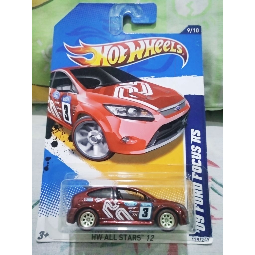 Hot Wheels 09 Ford Focus RS - red ( Super Treasure Hunt )