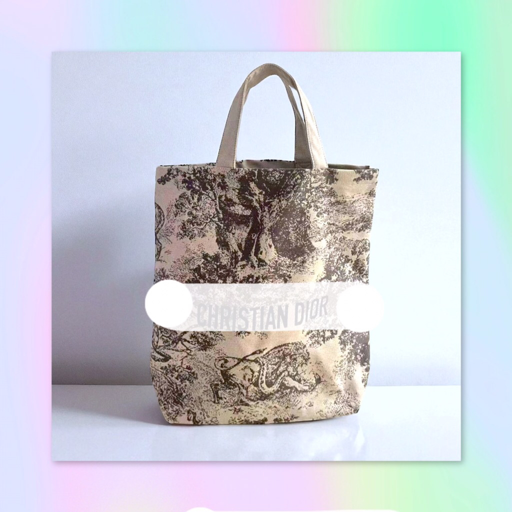 Jelita Royal Beauty Shop - Dior Tote Bag Canvas Iconic