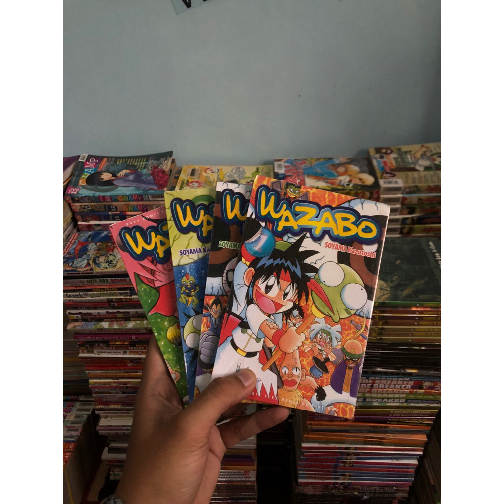 Komik WAZABO Vol 1-4 Set Only (Bekas/Preloved)