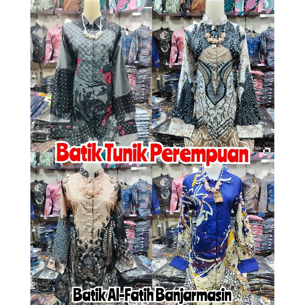 Batik Tunik Cewek Al-Fatih Banjarmasin