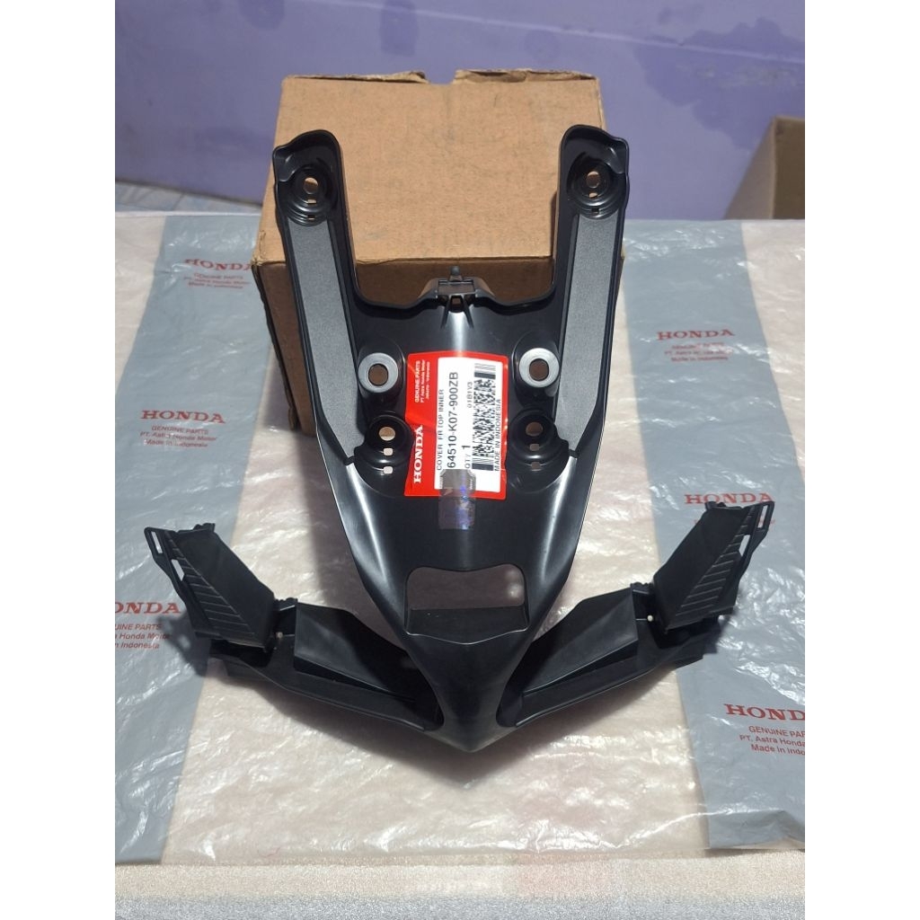 Cover front top inner breket tameng depan dalam honda Blade bled new original ahm honda 64510-k07-90
