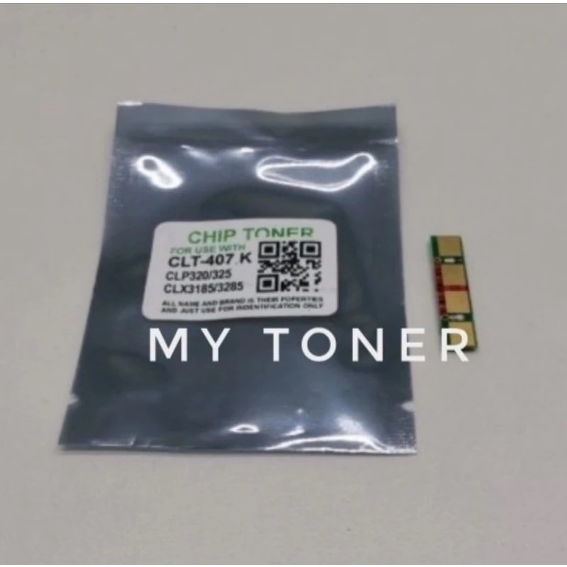 Chip Toner CLT-407 / CLT407 / CLP-320 / CLP325 / CLX3185 / CLX3285 / CLP320 Black