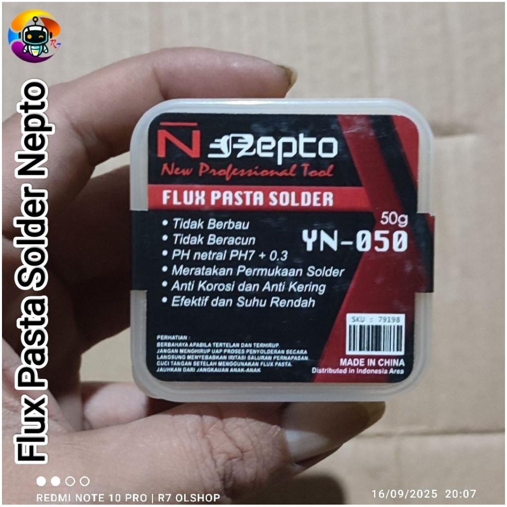 Flux Pasta Solder Nepto YN-050 Original