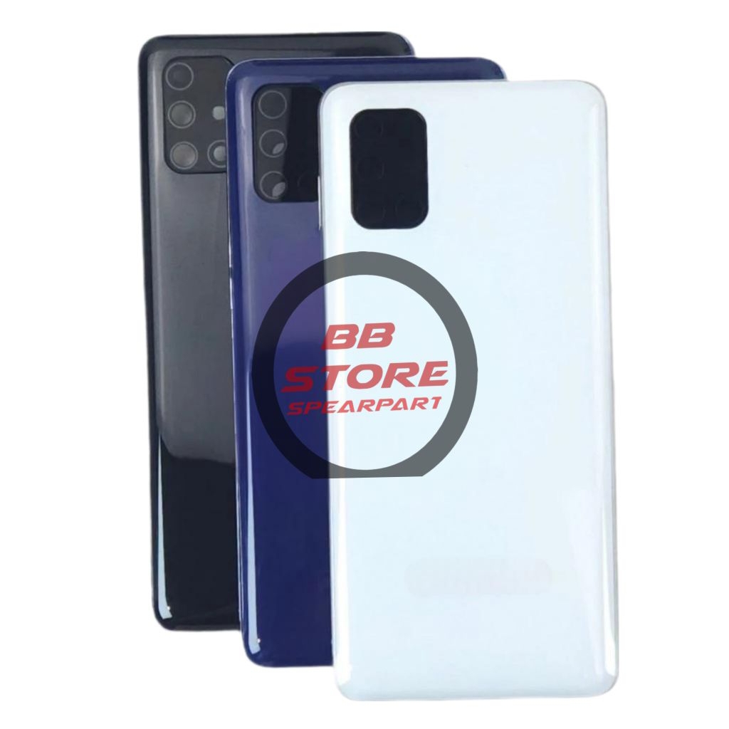 BACK CASING - KESING - HOUSING FOR SAMSUNG M51 M515F BACKDOOR FULLSET + BEZEL