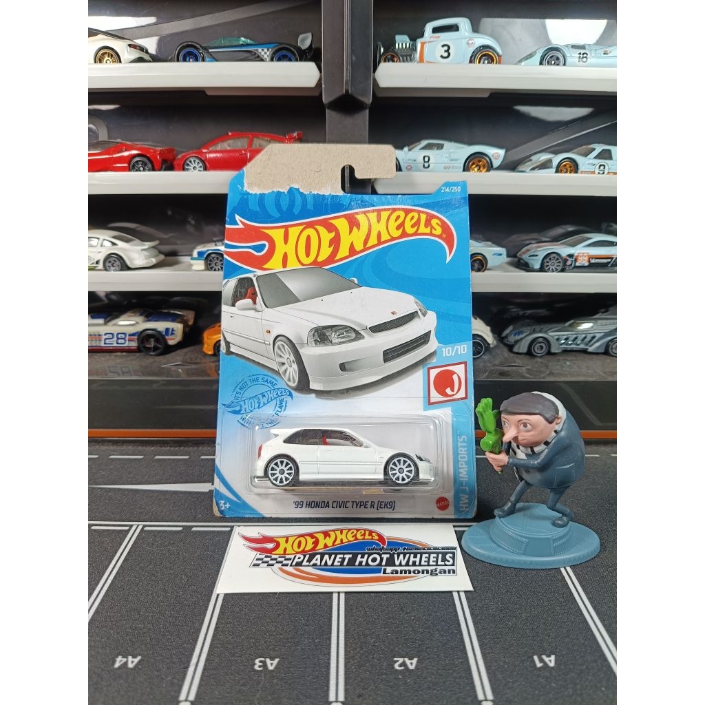hot wheels 99 honda civic type r ek9