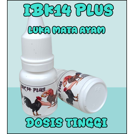 IBK14 PLUS Tetes mata ayam - obat tetes mata ayam rabun - obat mata ayam kena jalu - obat mata ayam 