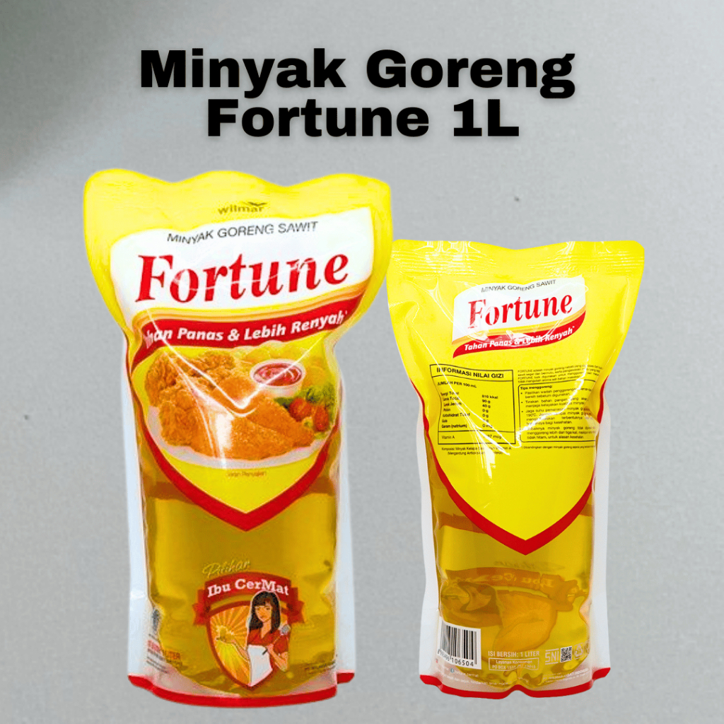 wilmar Fortune Minyak Goreng Sawit Pouch 1L