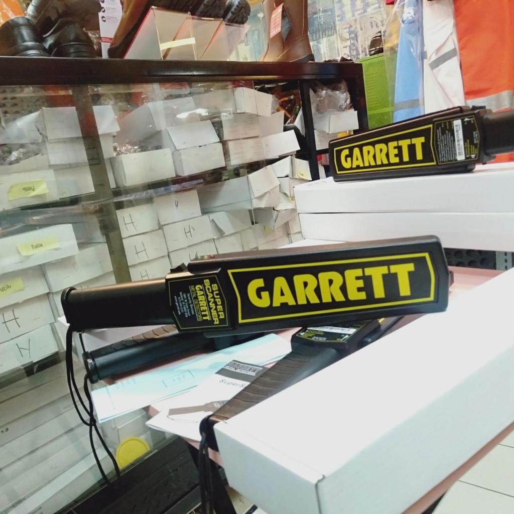 Garrett Scanner Alat Deteksi Logam Genggam Metal Detector Emas Dalam Tanah