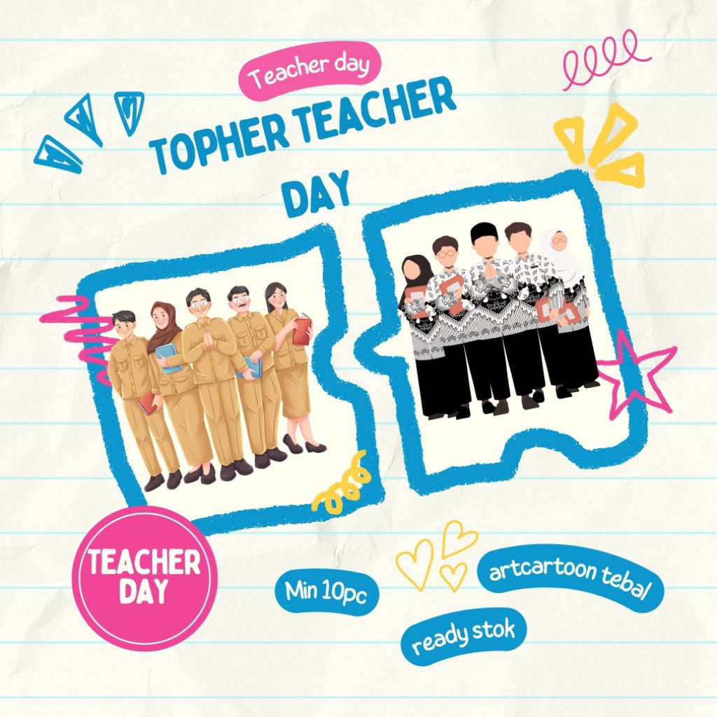 STARLY - TOPPER TEACHER DAY SELAMAT HARI GURU KATA KATA SELAMAT HARI GURU
