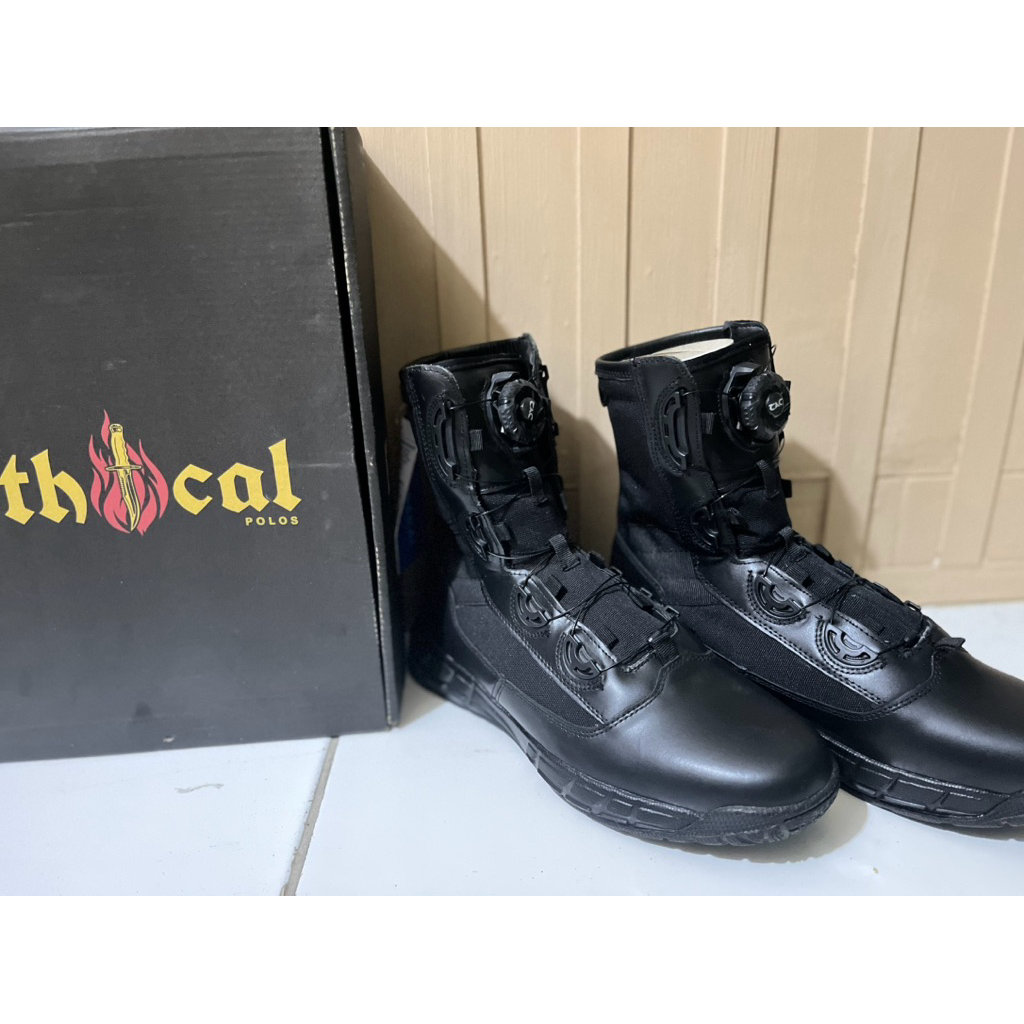 sepatu tactical PDL tali putar