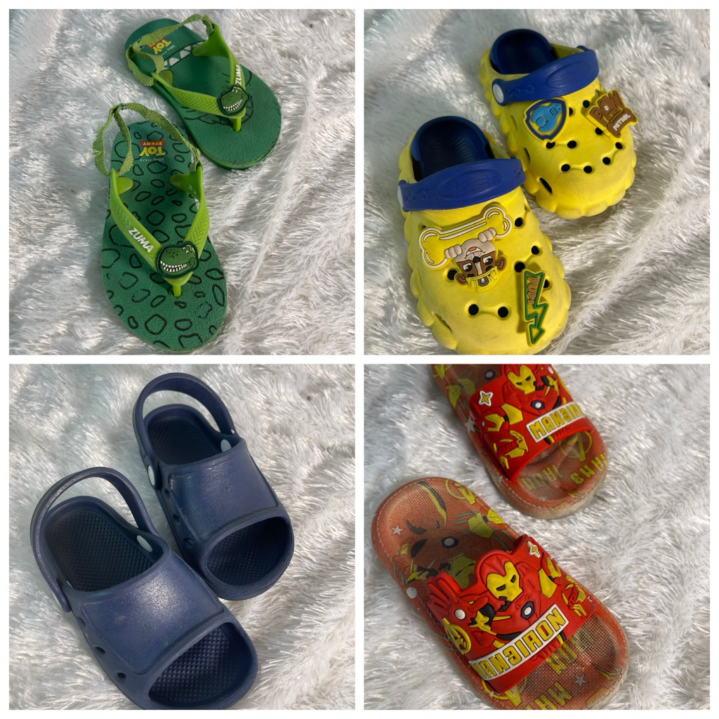 Preloved Sandal Anak Zuma Toy story 15cm-17cm