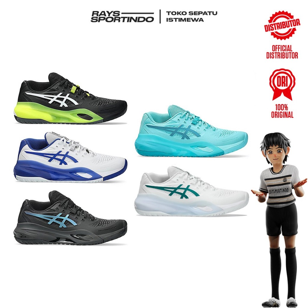 SEPATU TENIS ASICS GEL RESOLUTION X