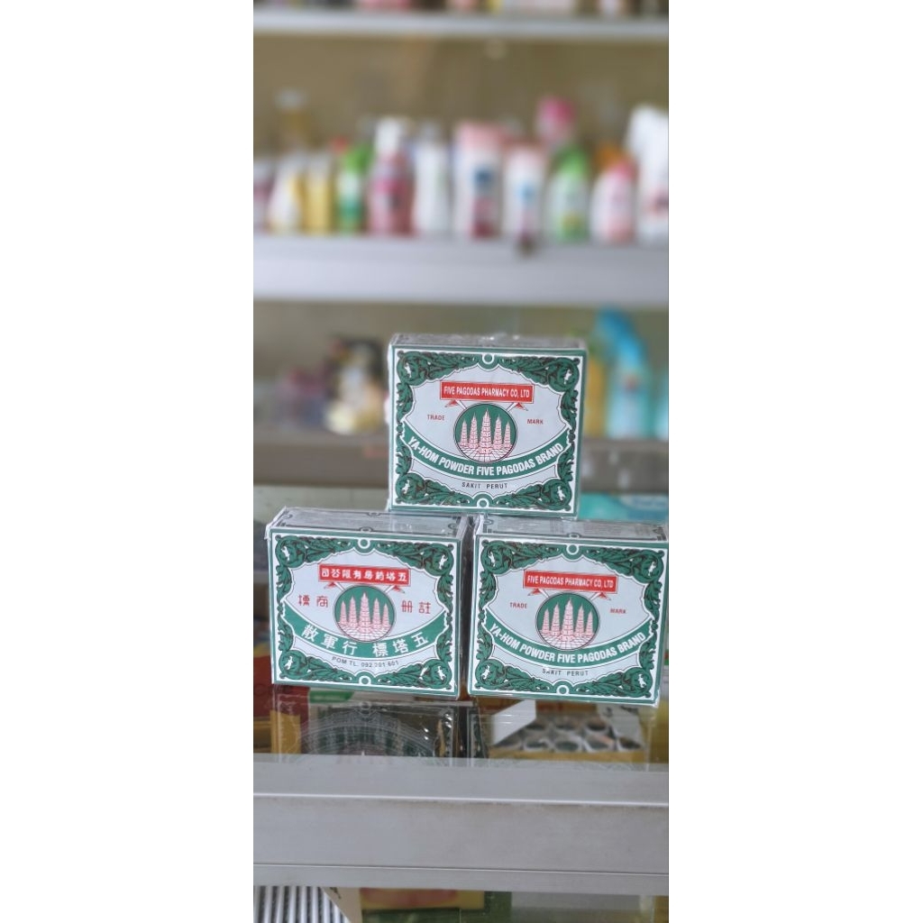 menara 5/pagoda/obat sakit perut