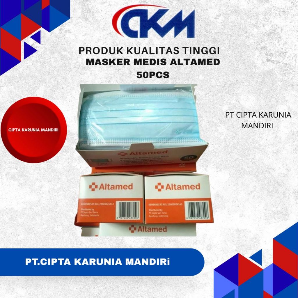 MASKER MEDIS ALTAMED 50PCS