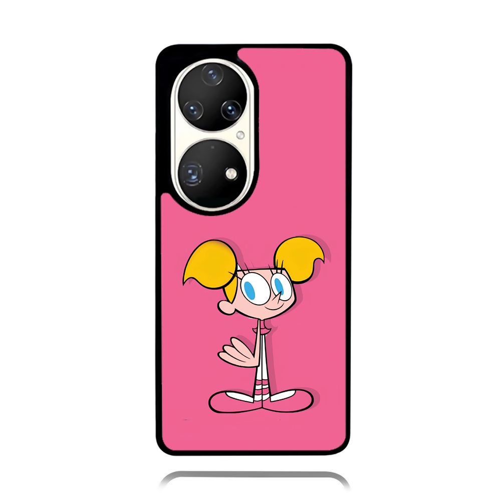 Case HP Huawei P70 P60 P50 P40 P30 P20 P10 Pro TPU Rubber Softcase Dee Dee Dexter Laboratory