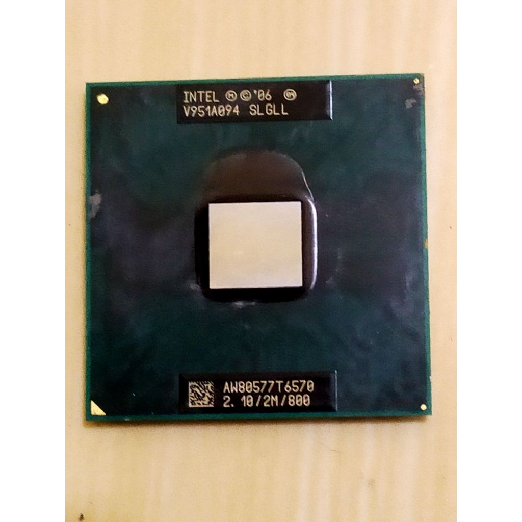 processor Laptop Intel core 2 duo T6570
