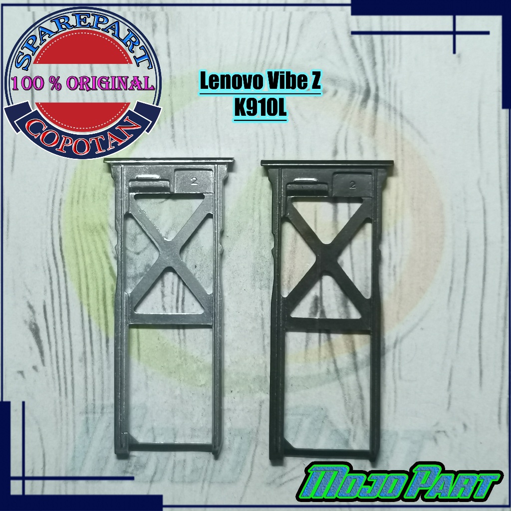 Lenovo Vibe Z - K910L  Simtray Simlock Dudukan Tempat Slot Sim Card Original Copotan | Mojo Part