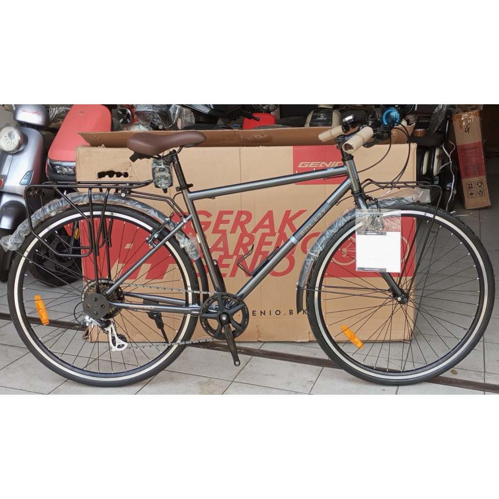Sepeda Touring Gravel GENIO FOLKZY XY Road Commuter 700c