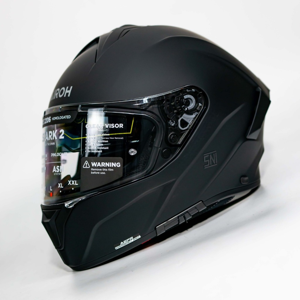 Helm Airoh Spark 2 Color Black Matt