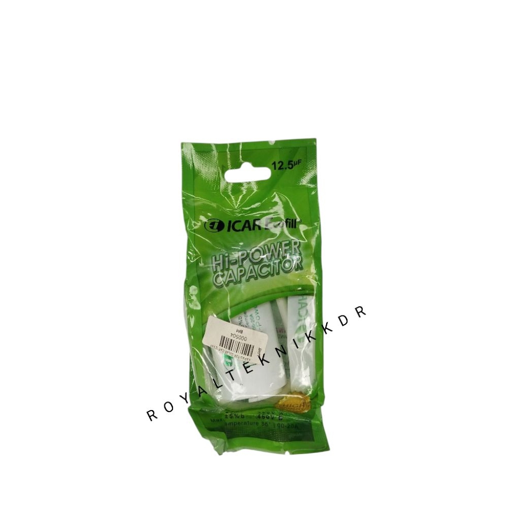 Kapasitor Icar bulat 12.5UF