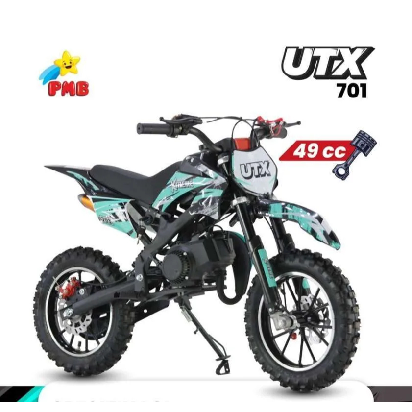 MOTOR MINI TRAIL BENSIN ANAK PMB UTX 701 49CC MURAH GARANSI