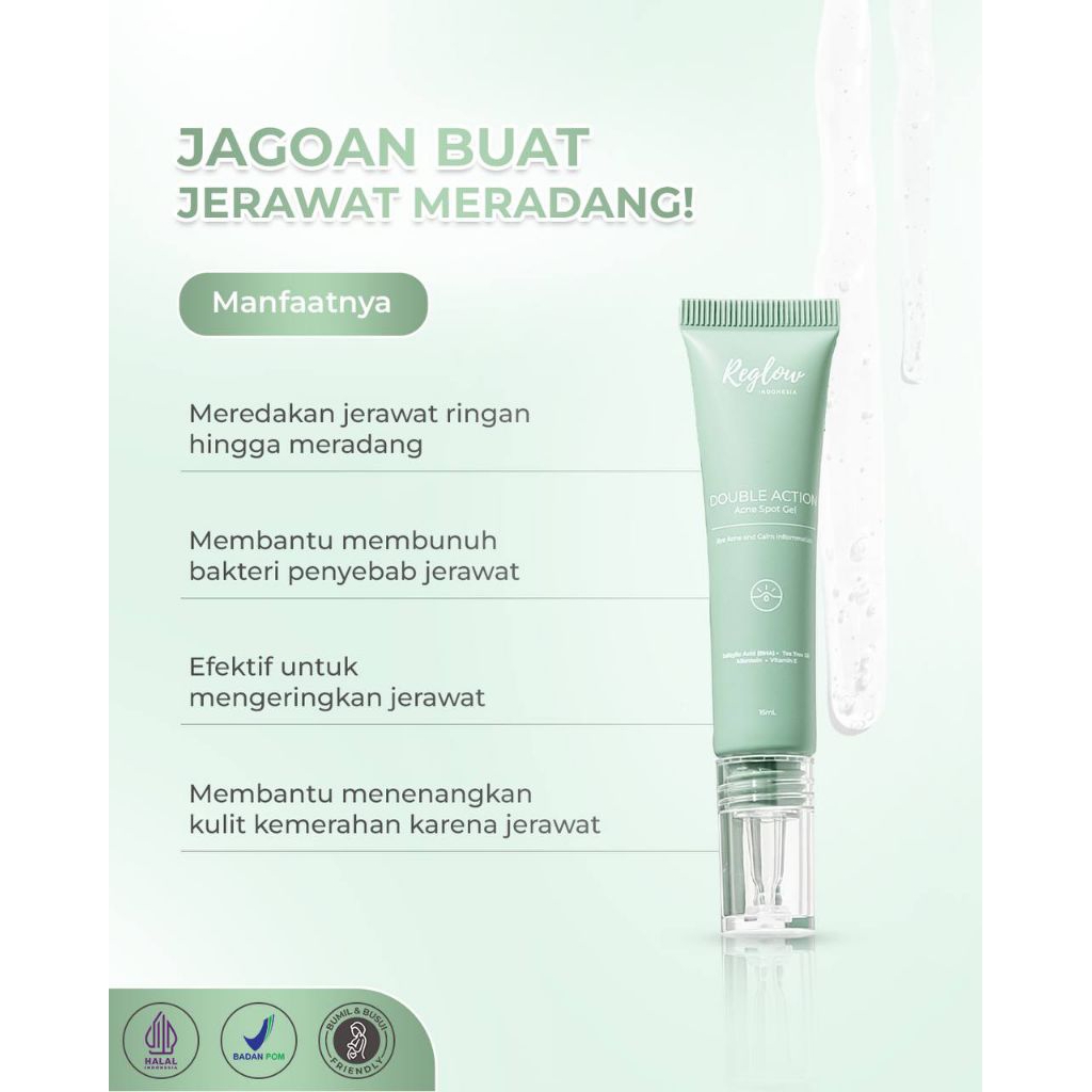 REGLOW Skincare Double Acne Spot Gel