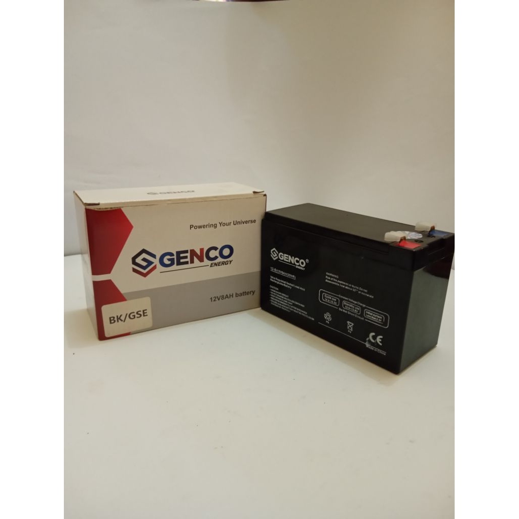 GENCO Batre Aki Pompa Sprayer Elektrik 12V 8AH