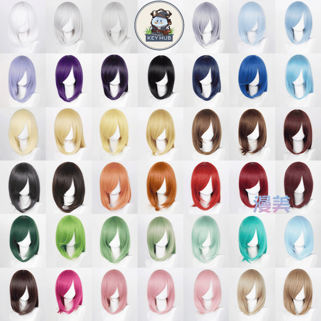 MANMEI Crimped Wig Base 40CM Free Wig Cap