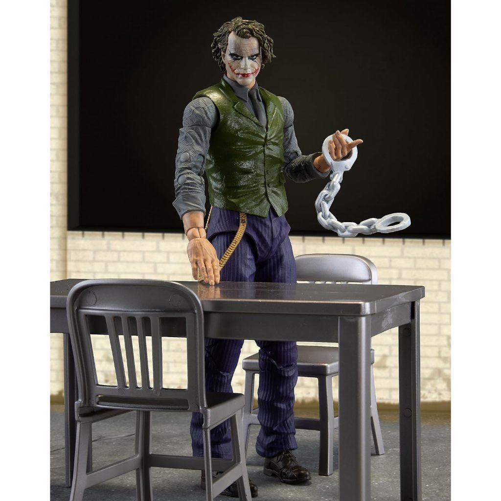 Mcfarlane Dc The Joker In The Cell Action Figure (The Dark Knight) Multicolor Tm15399