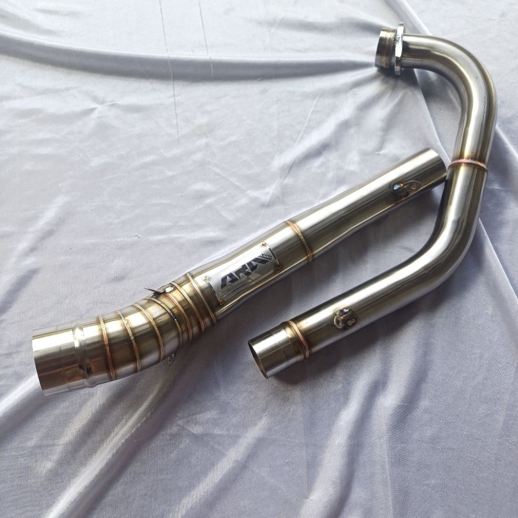 Header Leheran Pipa Leher Knalpot Racing Jupiter MX 135 Old New Bore Up 150cc ,180cc,200cc ,250cc