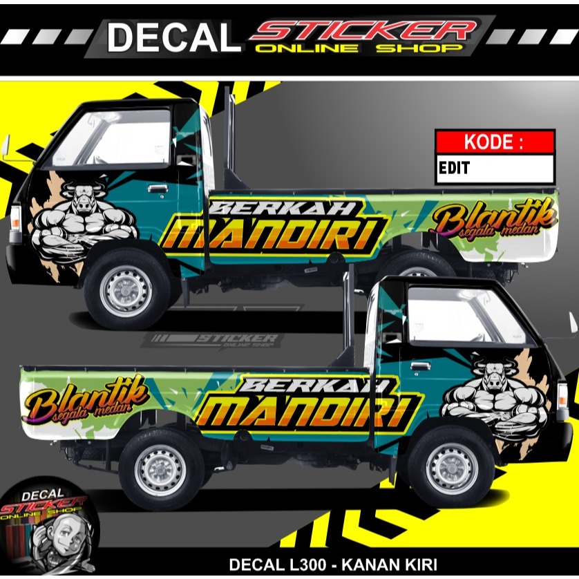 STIKER FULL SAMPING PICKUP L300 DECAL PICKUP