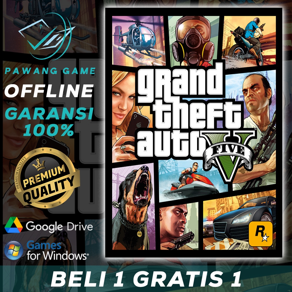 Grand Theft Auto V | GTA 5 | PC GAME | LAPTOP GAME | DOWNLOAD