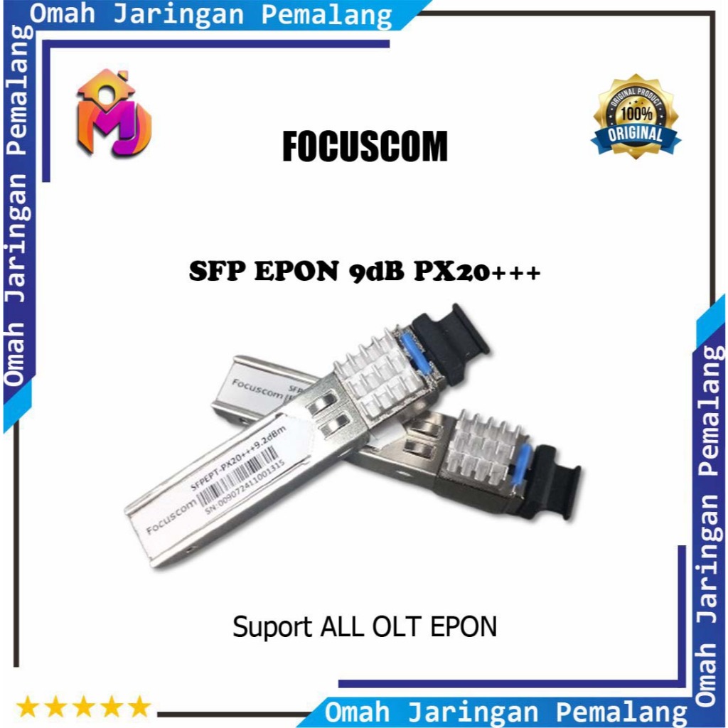 (NEW) SFP EPON 9dB PX+++ Jolink Dan Focuscom/Sfp Olt EPON/Sfp 9db Epon