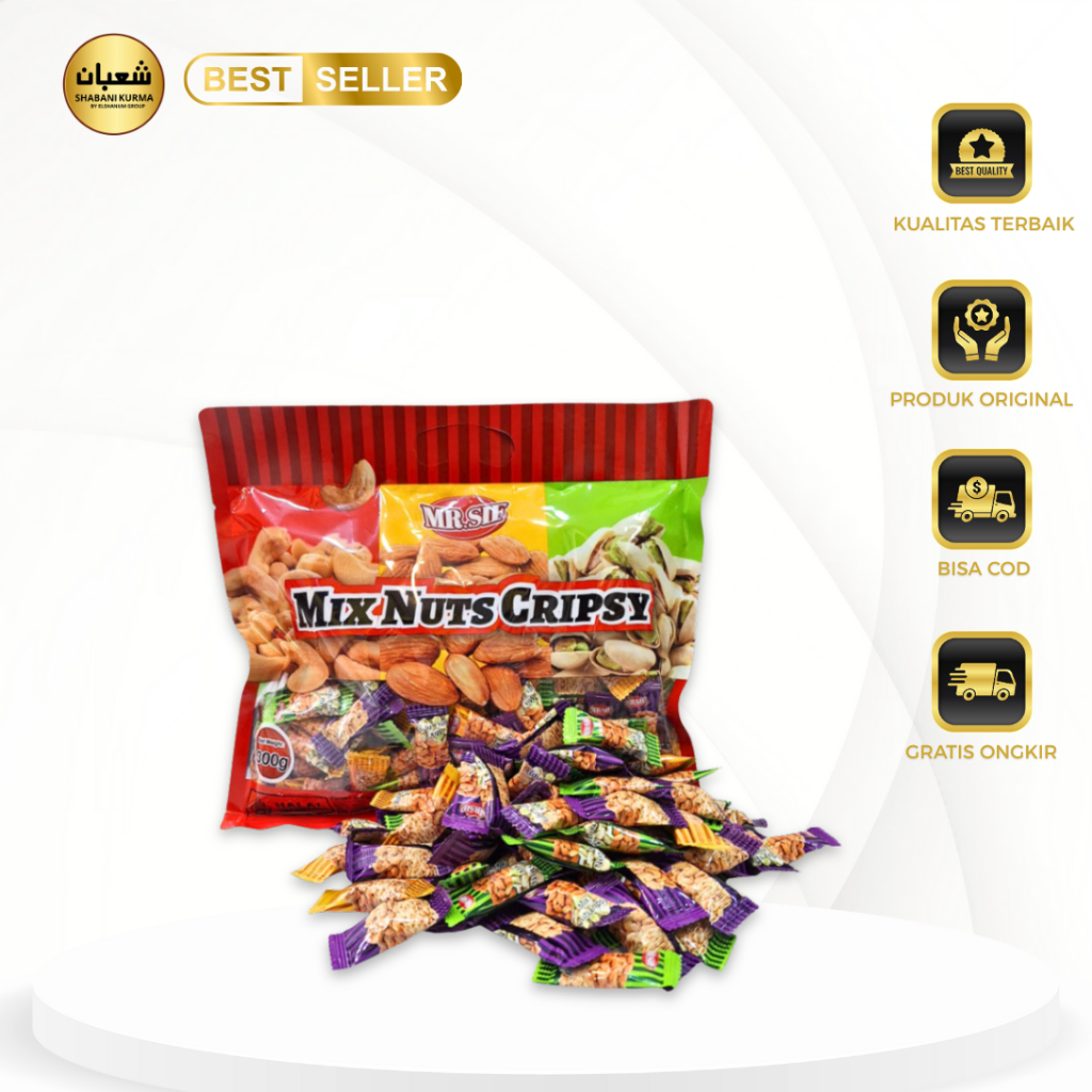 Permen Ting-Ting Premium 300gr, Prmen Kacang, Oleh-Oleh Haji Dan Umrah, Shabani kurma