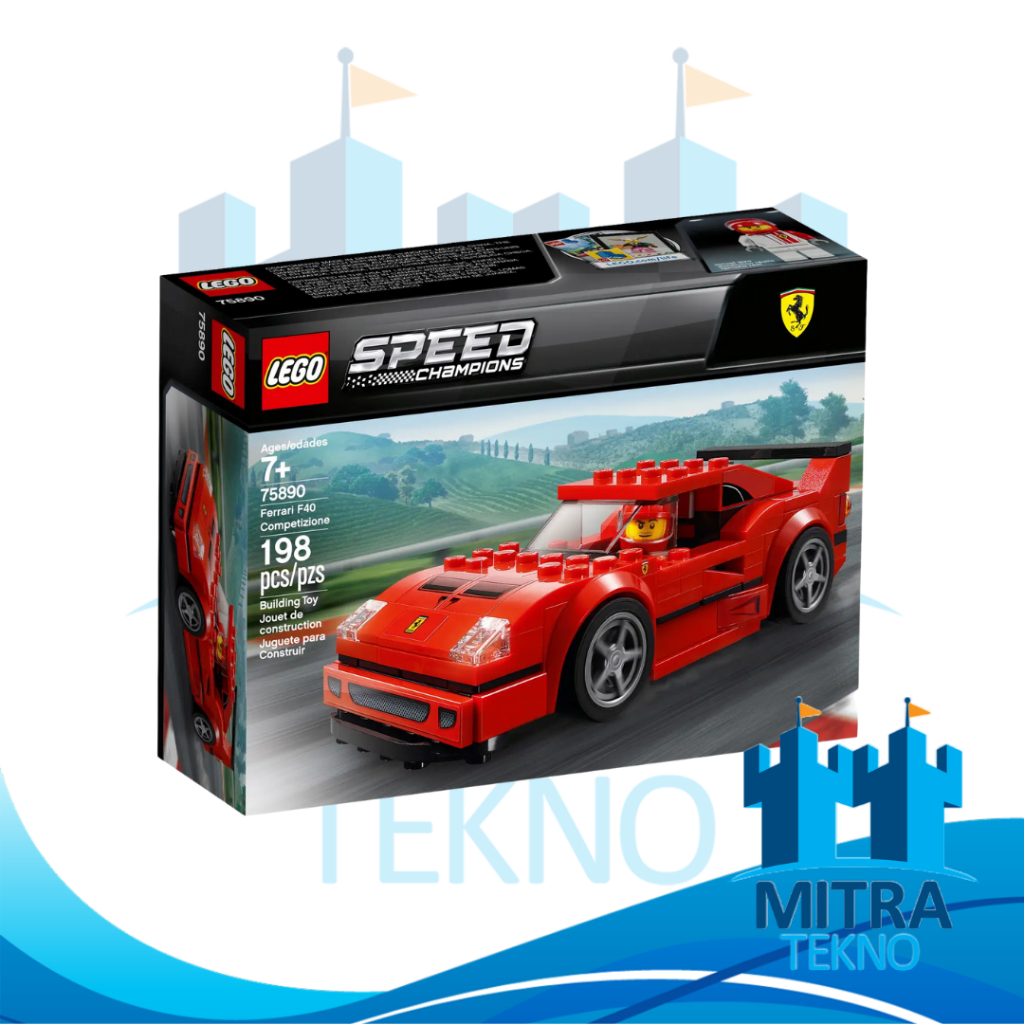 LEGO Speed Champions 75890 - Ferrari F40 Competition