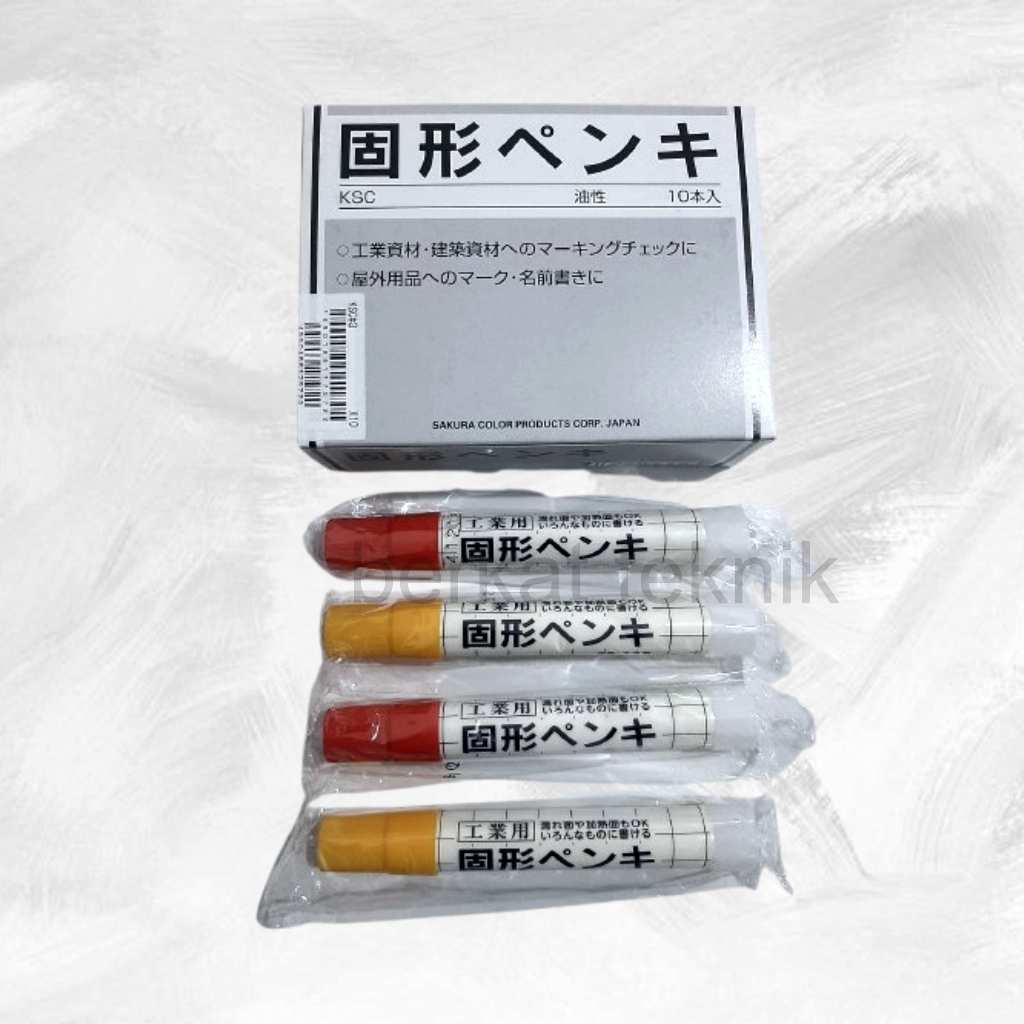 SAKURA SOLID MAKER KSC 1 PACK SPIDOL SAKURA SOLID STEEL MARKER / PENANDA BESI PERMANEN MADE IN JAPAN