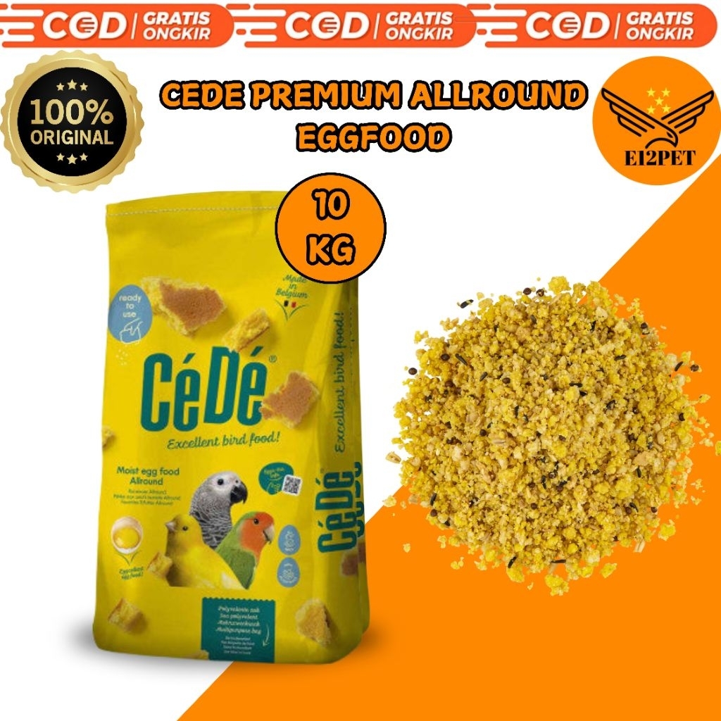 Cede Premium EggFood Allround 10kg Cede EggFood Semua Jenis Burung