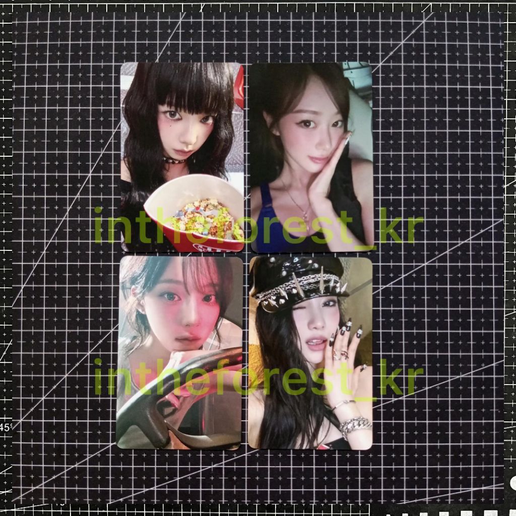 OFFICIAL PHOTOCARD AESPA RICH MAN POB BENEFIT EVERLINE