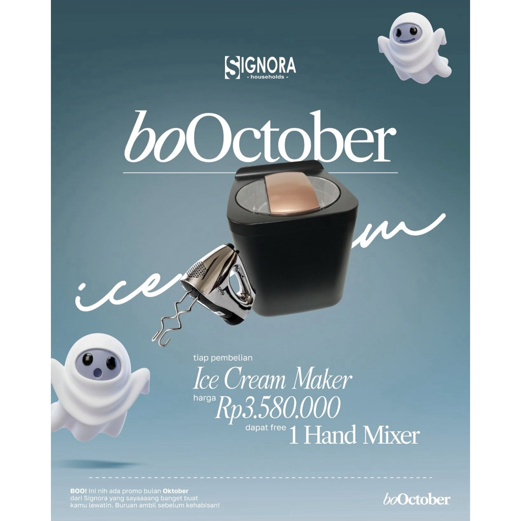 ICE CREAM MAKER SIGNORA