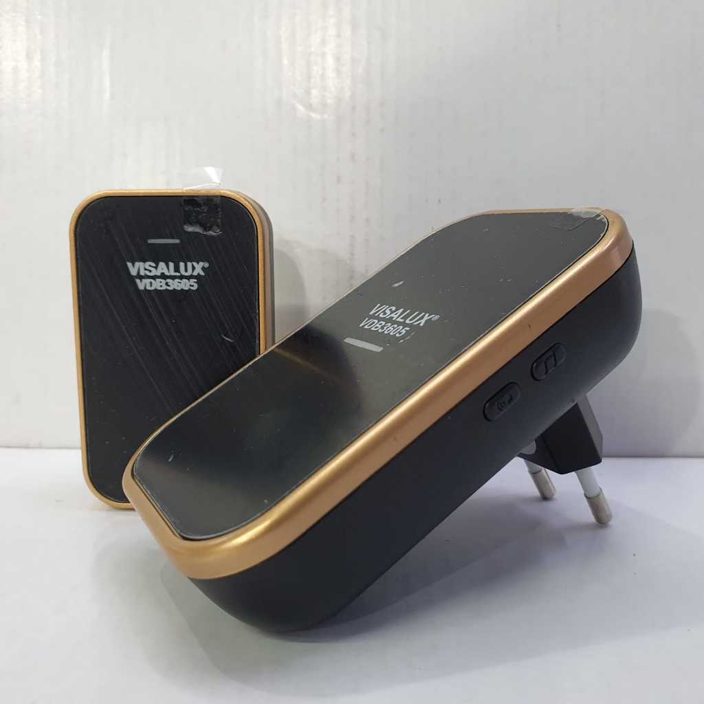 Visalux Bel Pintu Rumah Listrik Jarak Jauh Tanpa Kabel Wireless
