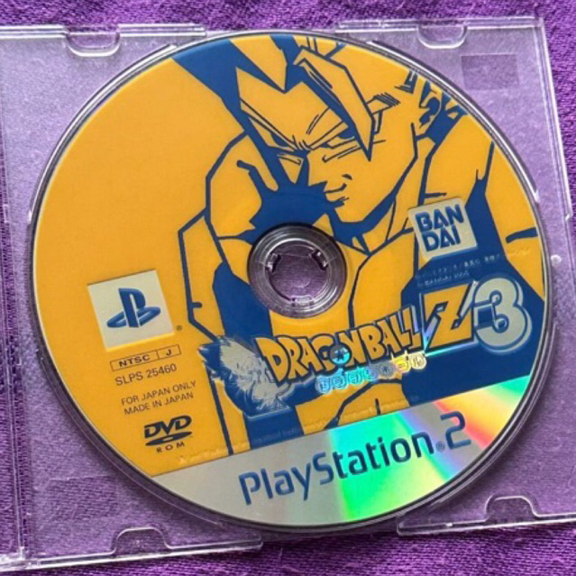 kaset game ps2 original dragon ball z 3