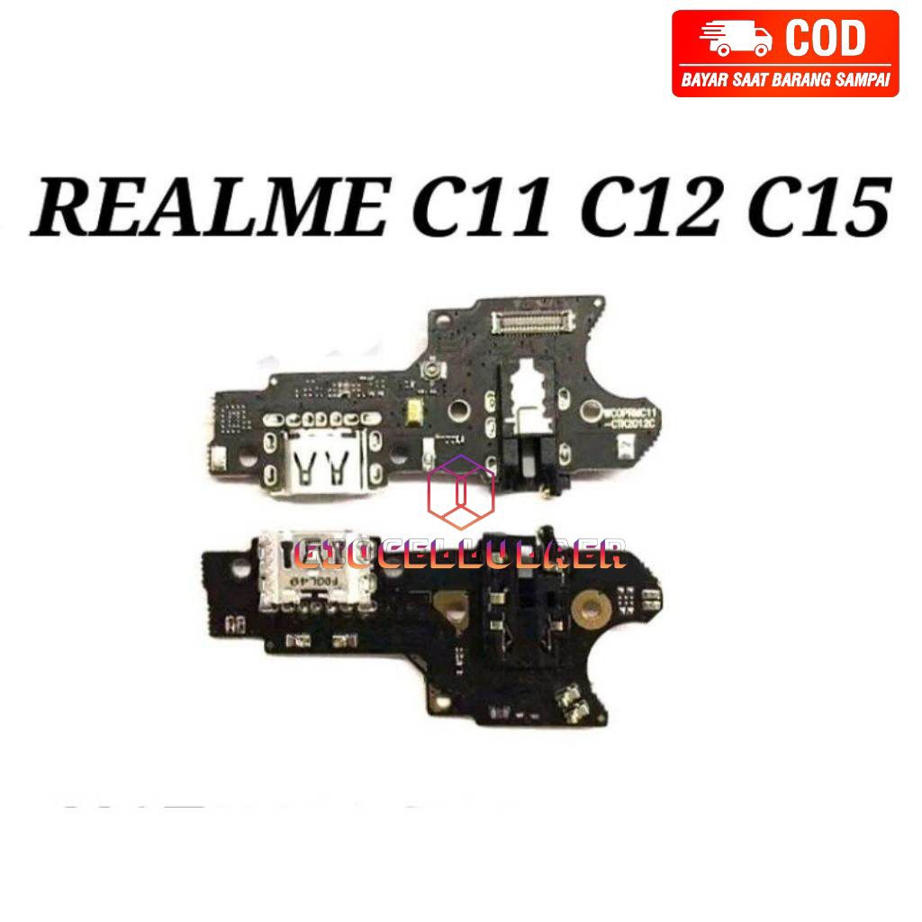 FLEKSIBEL CHARGER CAS PAPAN CAS REALME C11/ C12/ C15) H/F ORI