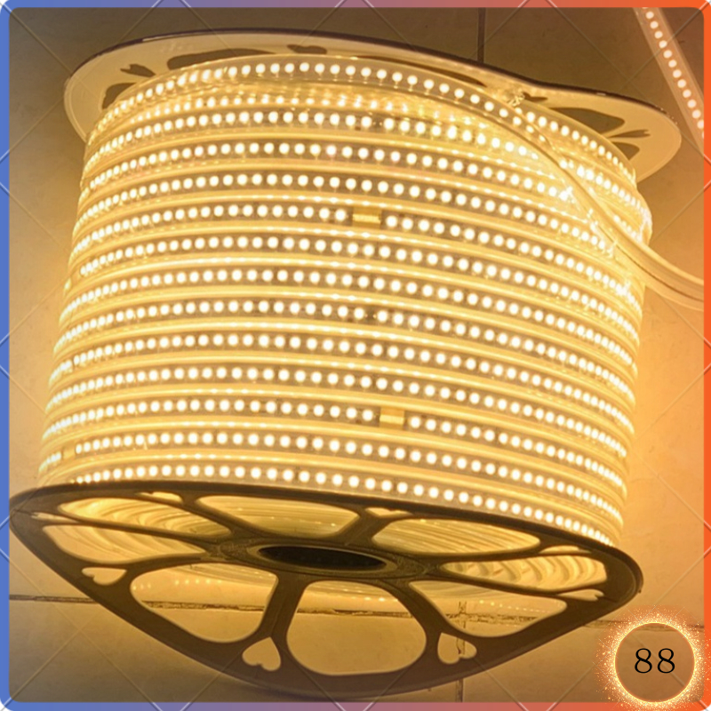 LAMPU LED STRIP SELANG SUPER 2835 144 LED/ 10 METER 220V