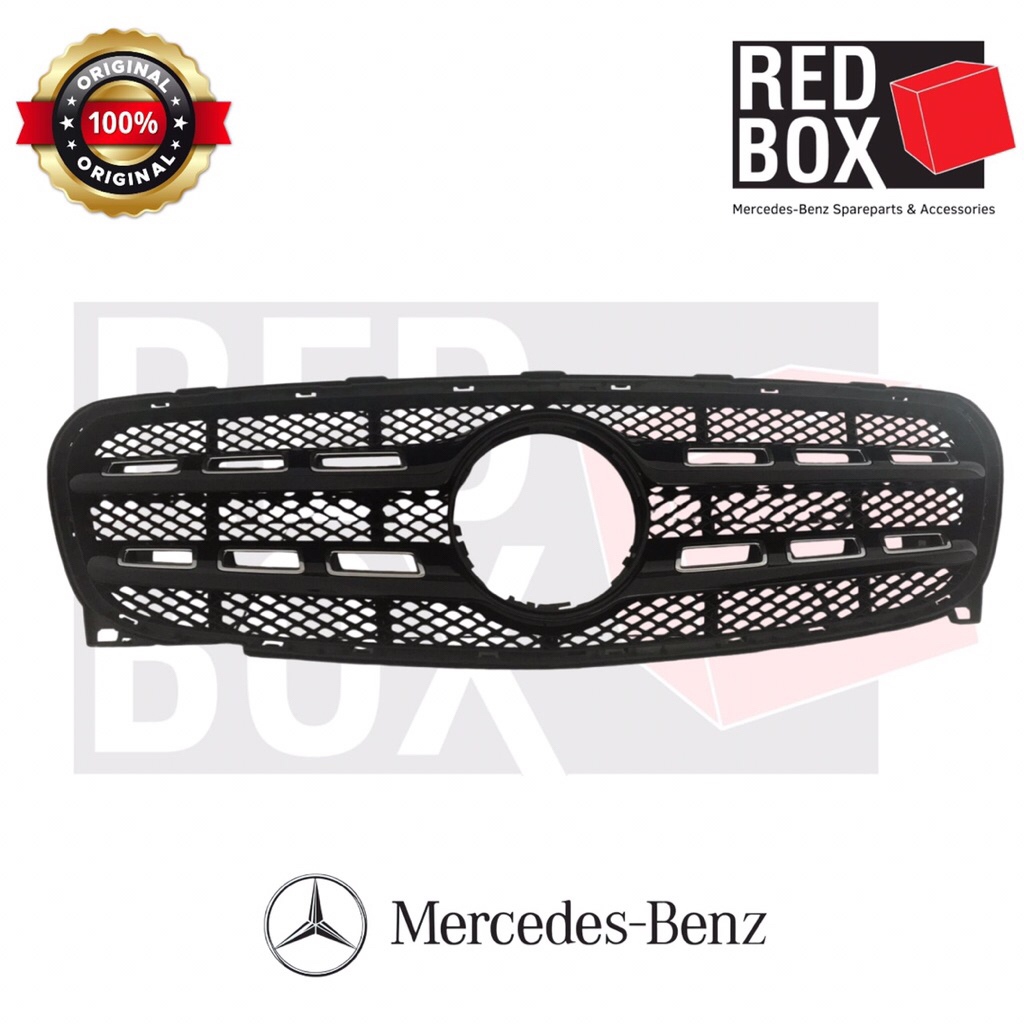 Original Mercedes Benz Grill Hitam Grille Black 1568806400 Mercy GLA-45 AMG GLA-200 GLA-250 2018 - 2