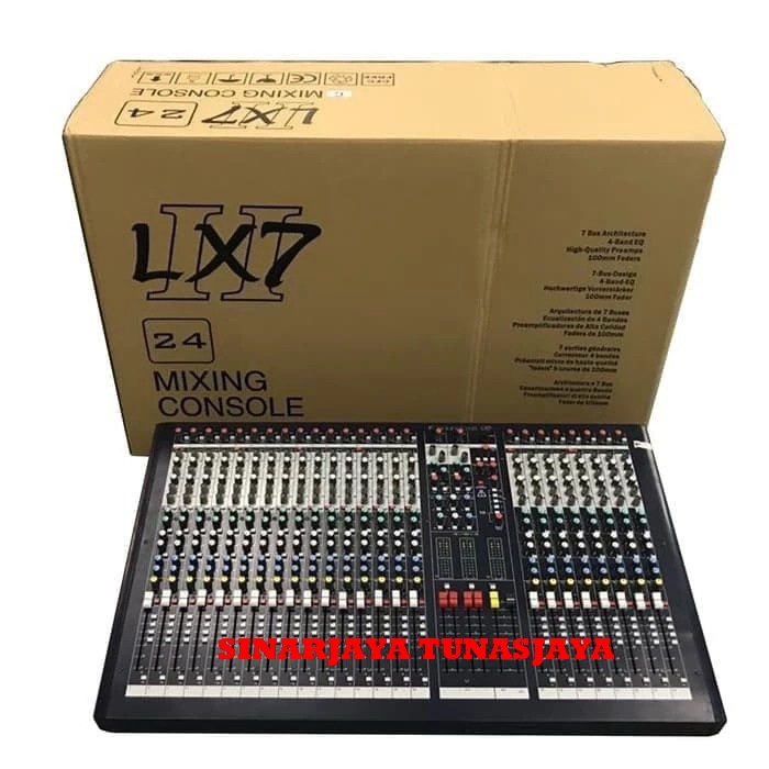 MIXER SOUNDCRAFT LX7II 24CH / LX7 II 24 CHANNEL