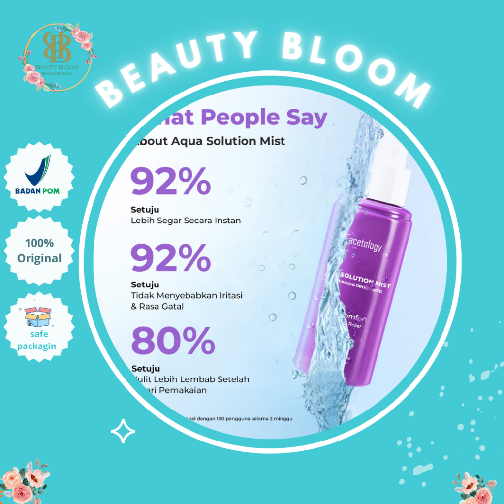 Facetology Aqua Solution Mist With Hypochlorous Acid