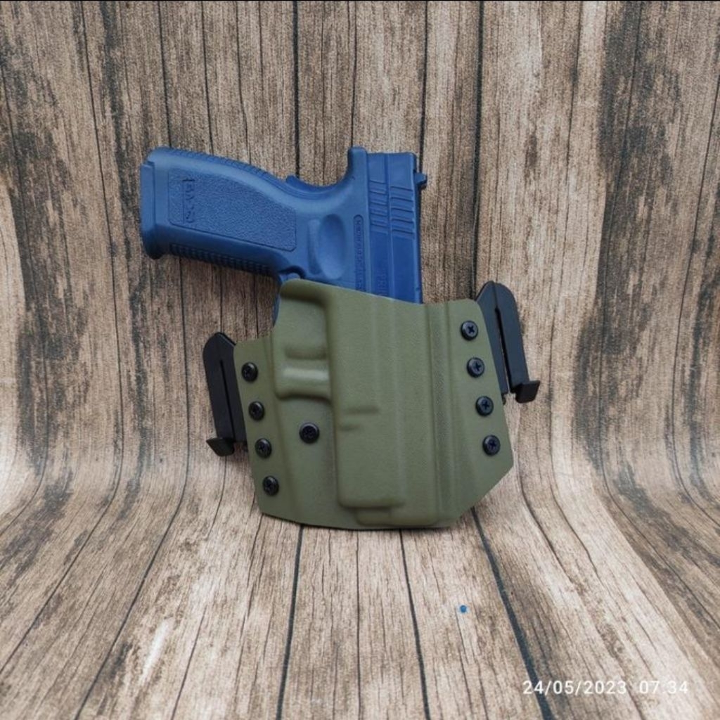 Holster HS9 Hijau Sarung HS 9 Kydex USA HS Panjang