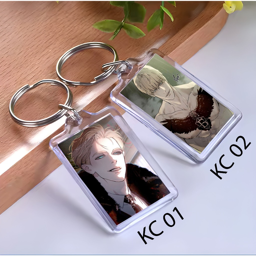 Keychain ZHENYA MANHWA CODE NAME ANASTASIA - Ganci MANHWA - Gantungan Kunci -ZHENYA