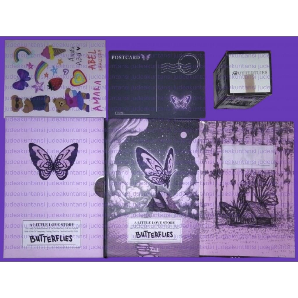 PRELOVED NOVEL BUTTERFLIES BY ALE HARD COVER